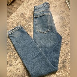 AGolde Los Angeles Pinch Waist Skinny Jeans/size 25